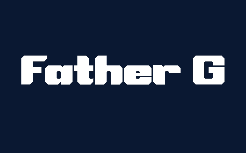 Father Galaxy font big