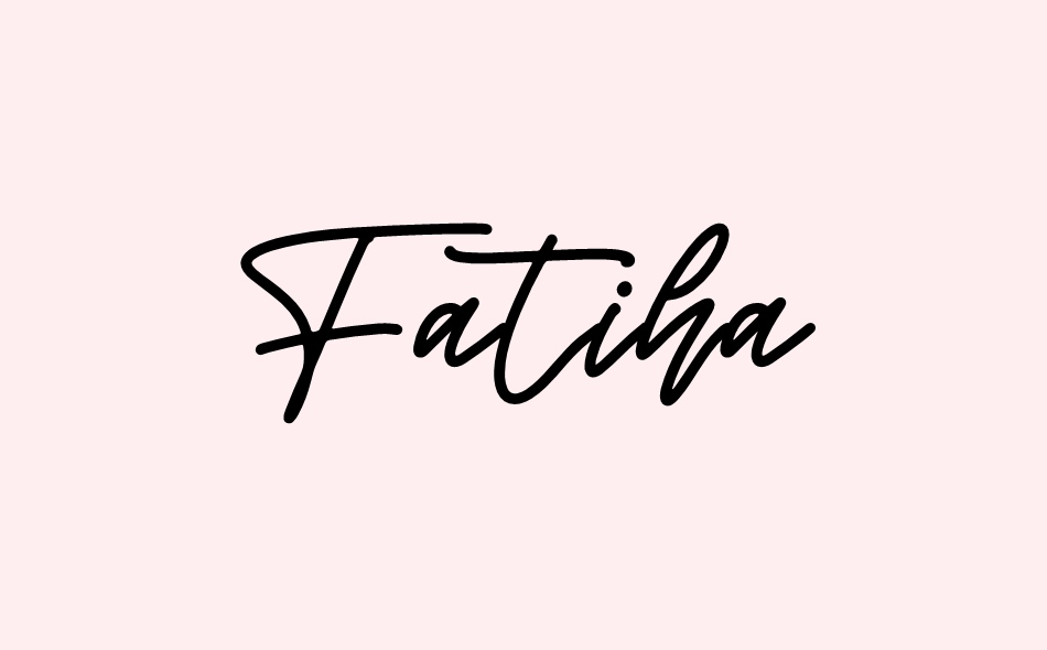 Fatiha font big