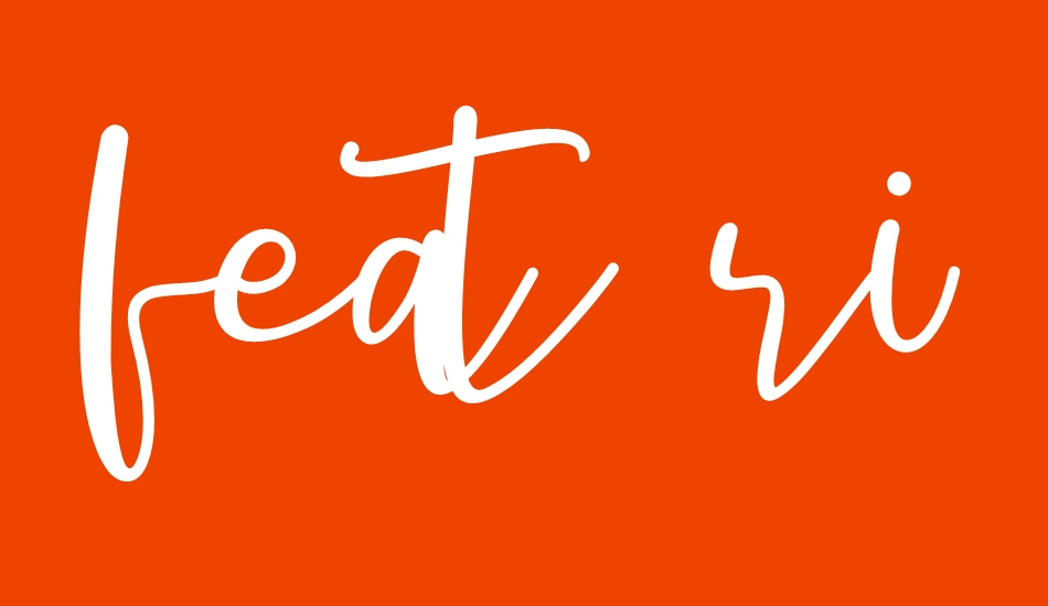 featrisse font big