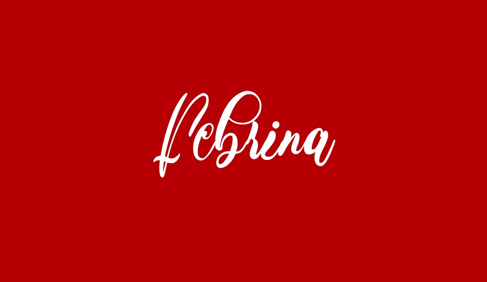 febrina font big