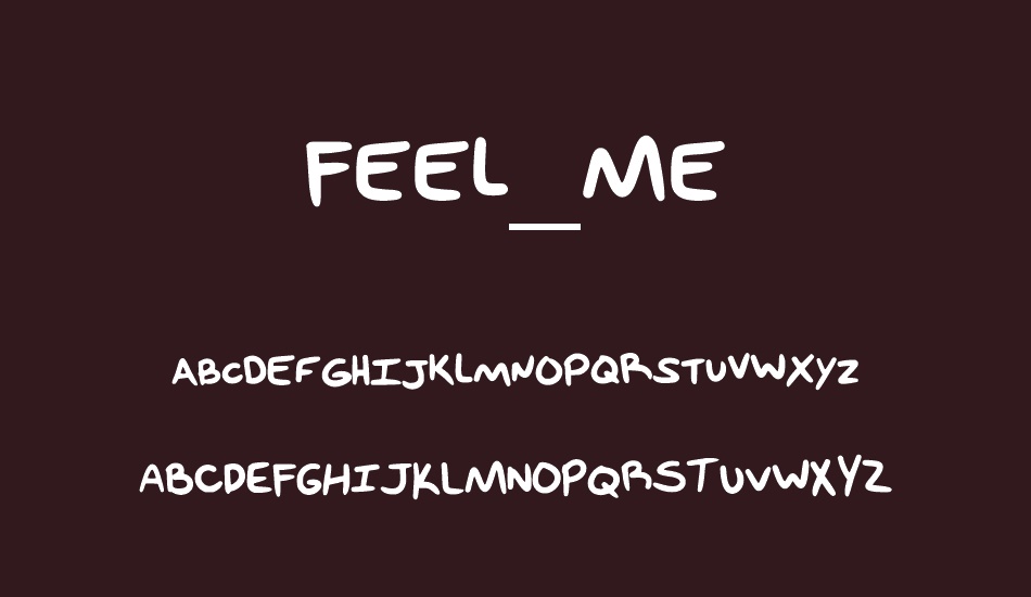 Feel_Me font