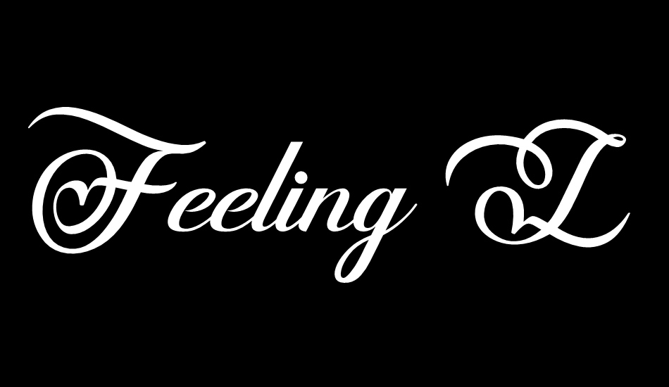 Feeling Lovely font big