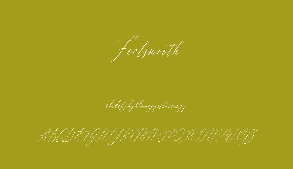 Feelsmooth font