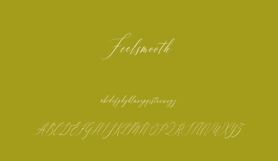 Feelsmooth font