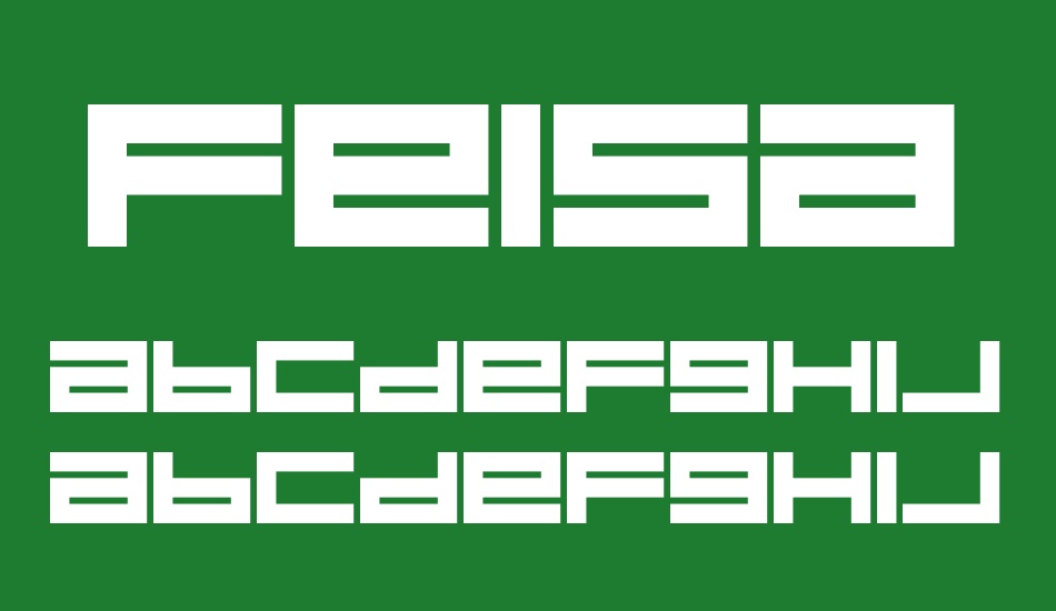 Feisar font