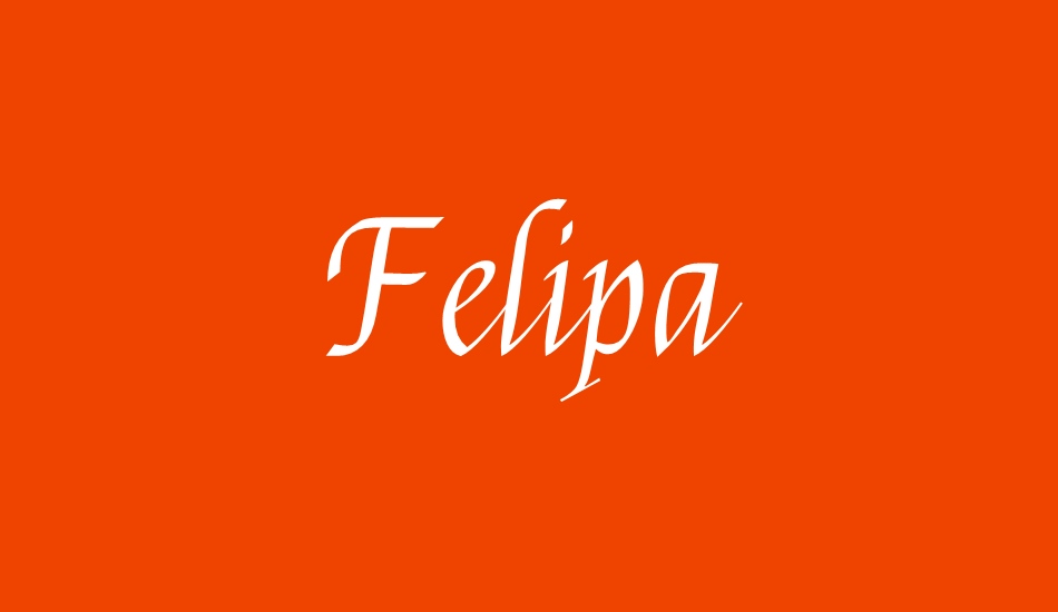 Felipa font big