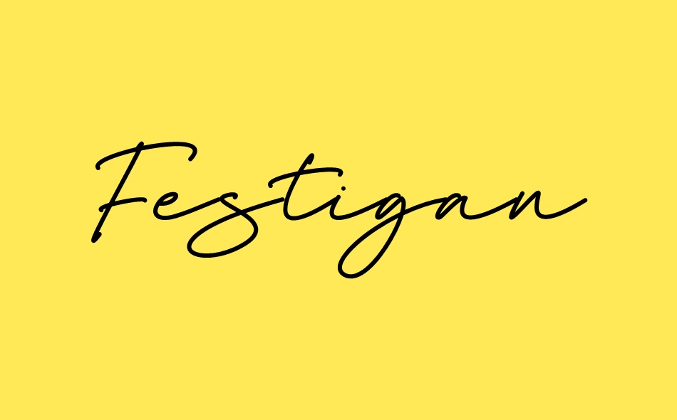 Festigan font big