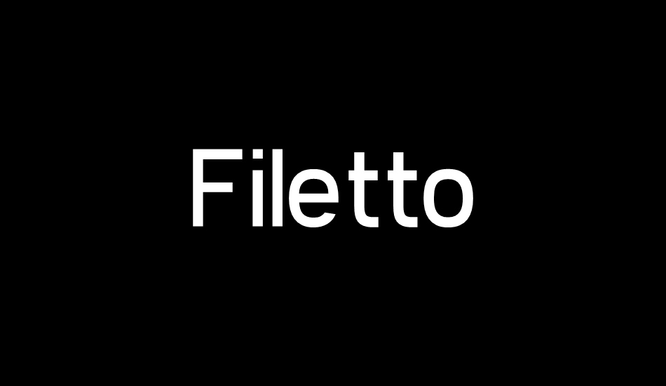 Filetto font big