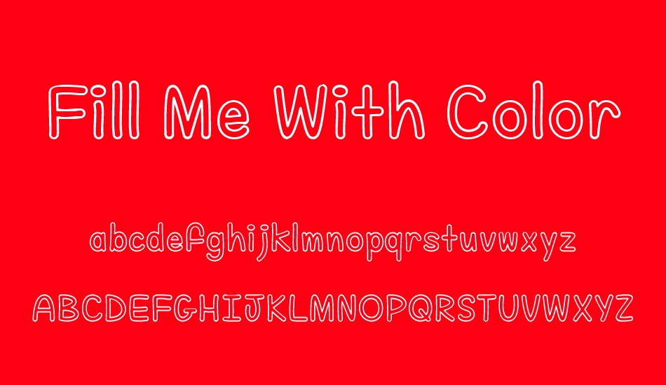 fill-me-with-color font