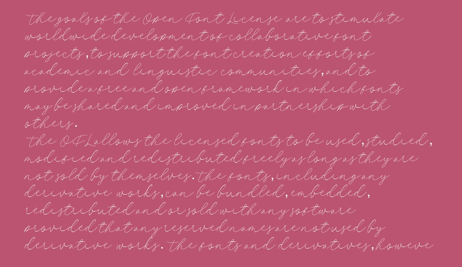Fillia Script FREE font 1