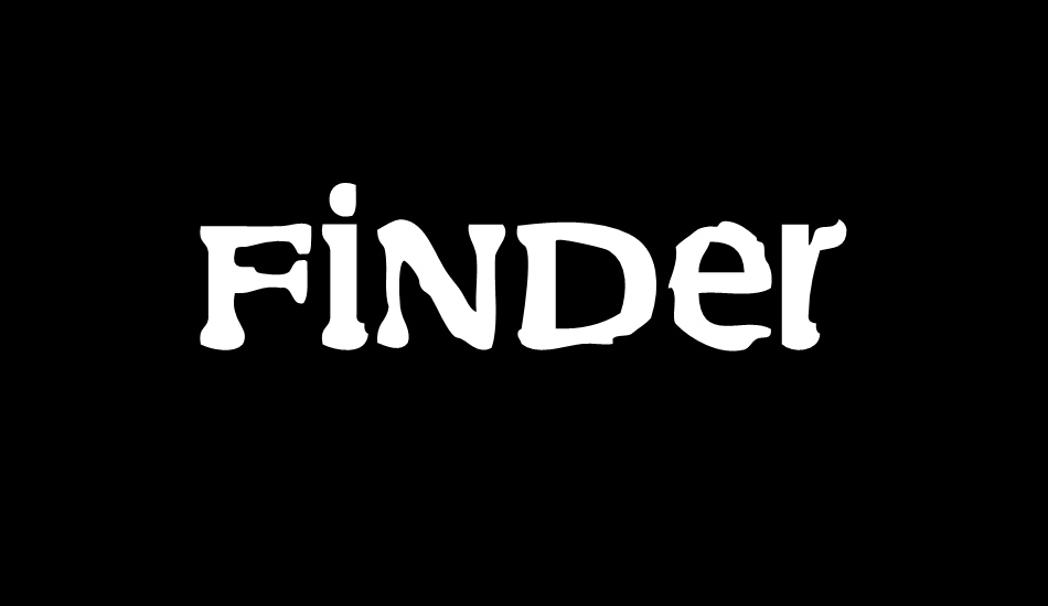 Finder font big