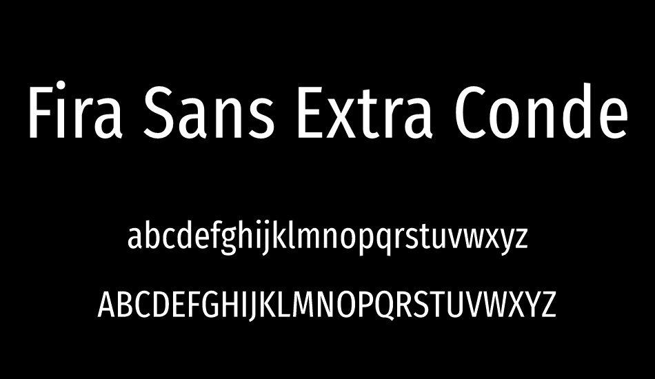 fira-sans-extra-condensed font