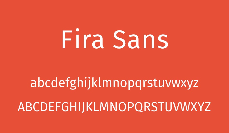 fira-sans font