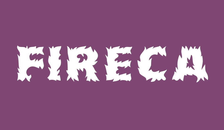 Firecat font big