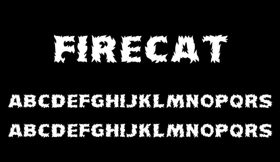 Firecat font