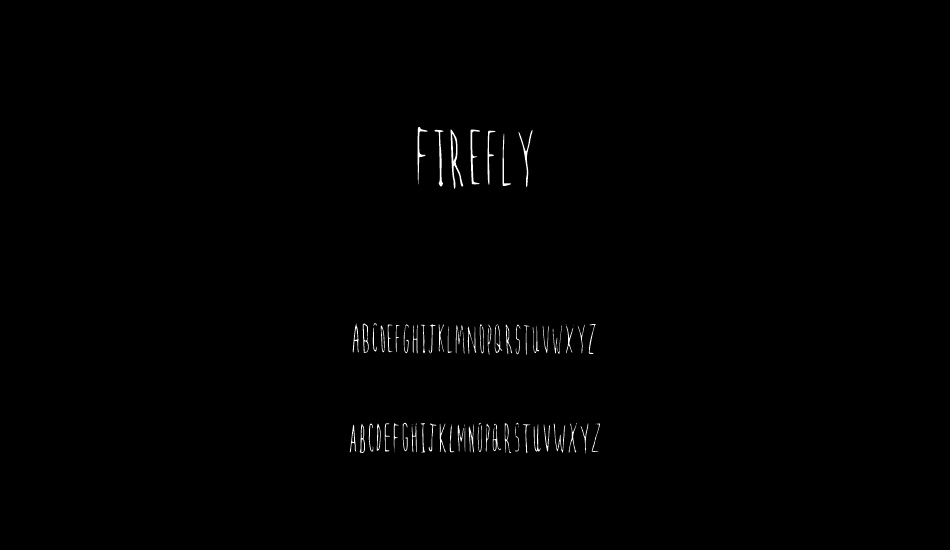 Firefly font