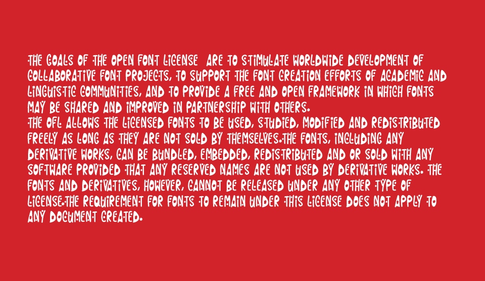 Fireworks Kid font 1