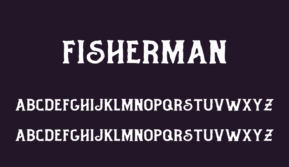 Fisherman font