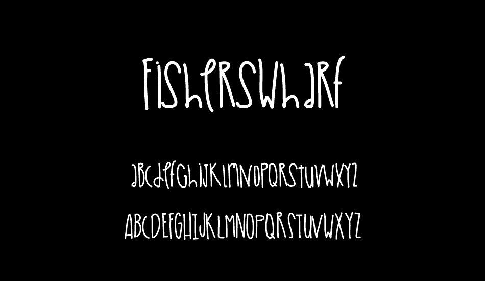 FishersWharf font