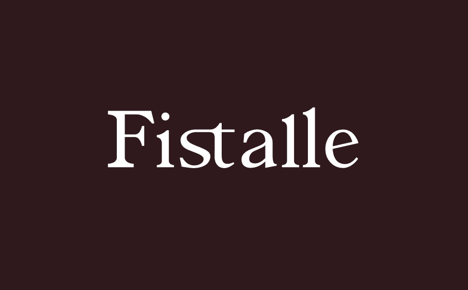 Fistalle font big