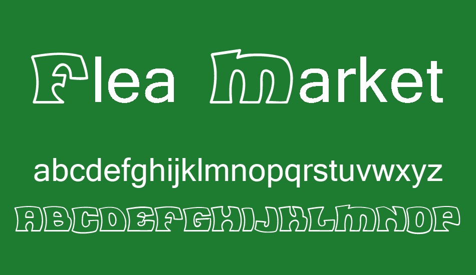 Flea Market font
