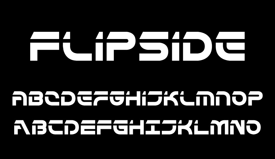 Flipside BRK font