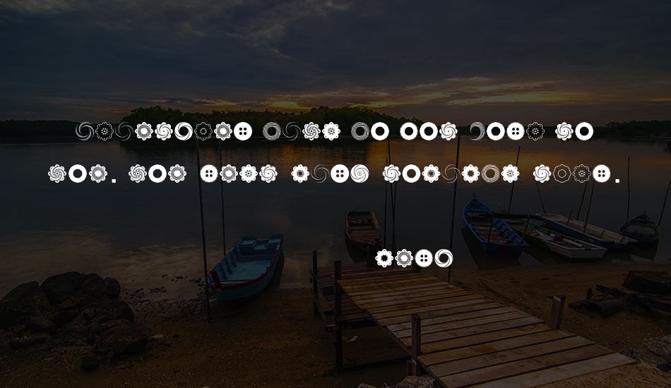Fluid Spiral font text
