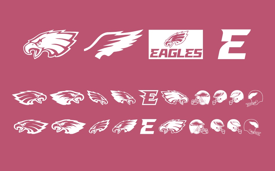 Fly Eagles Fly font
