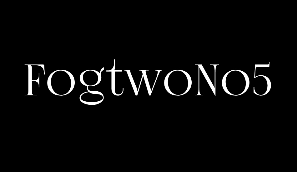 fogtwono5 font big