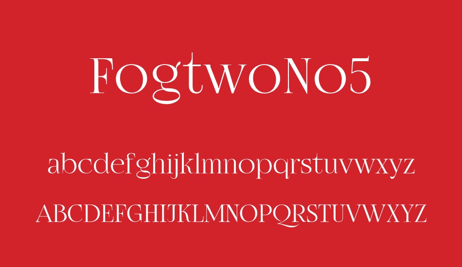 fogtwono5 font