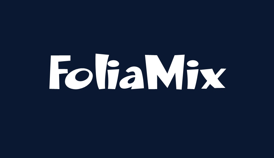 FoliaMix font big