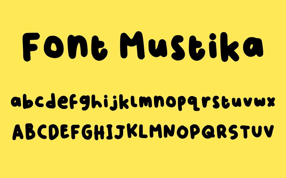 Mustika font