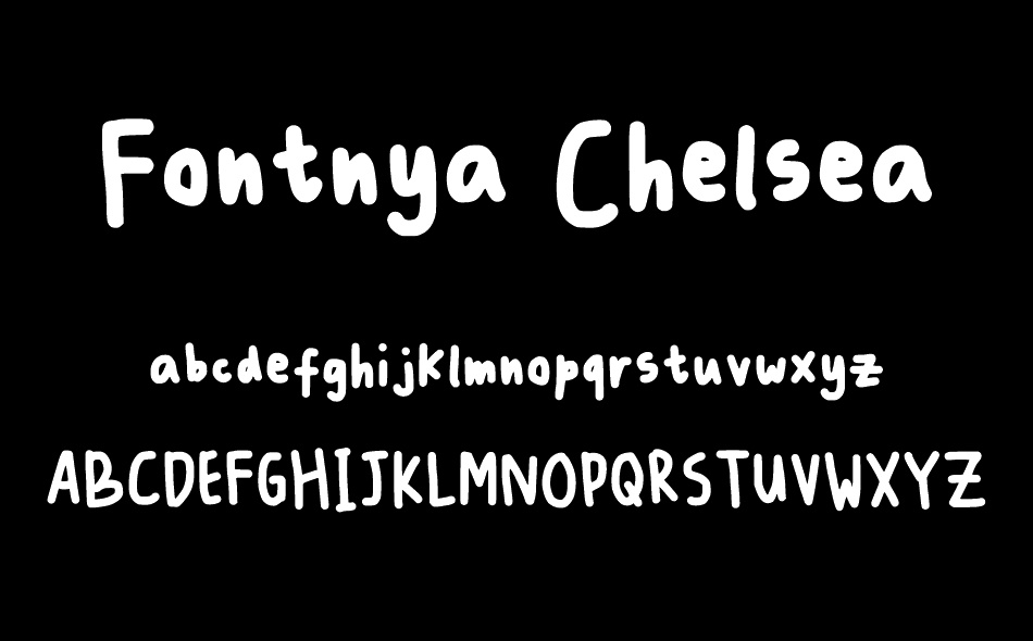 Fontnya Chelsea font