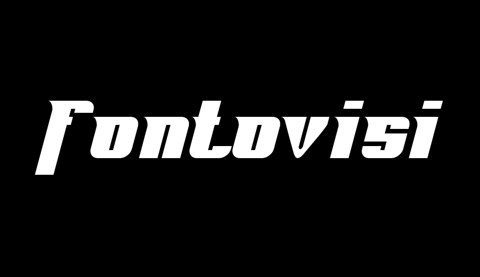 Fontovision font big