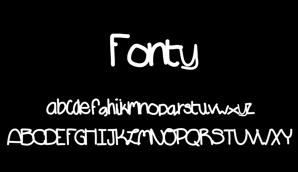 Fonty font