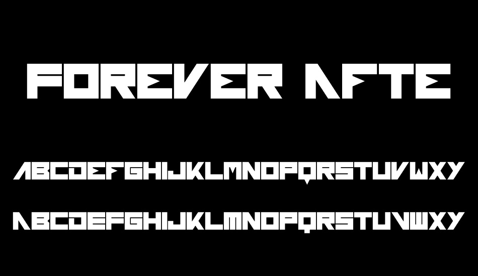 Forever After font
