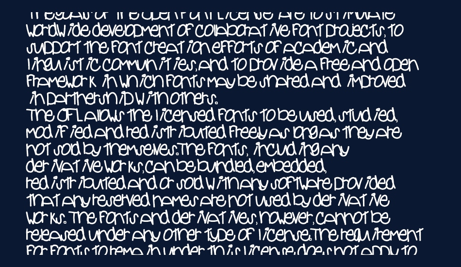 ForeverYours font 1