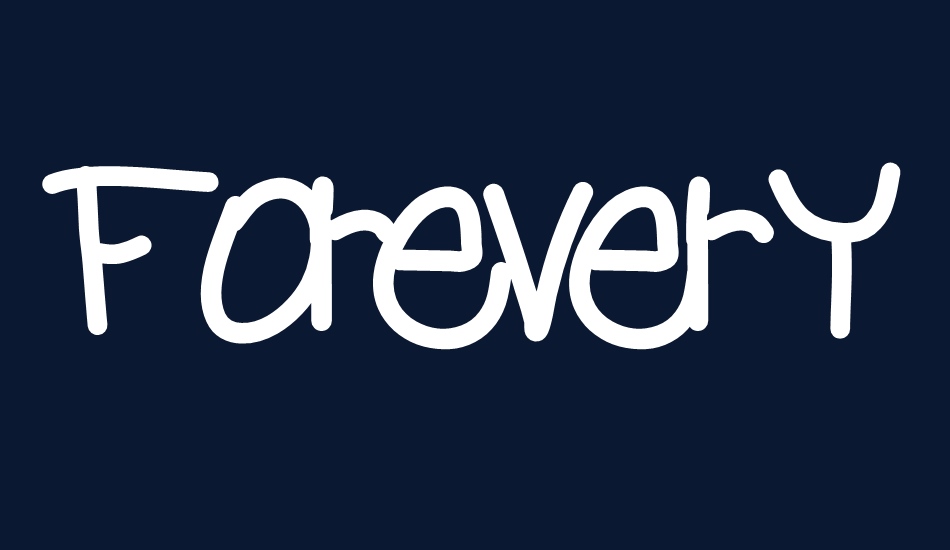ForeverYours font big