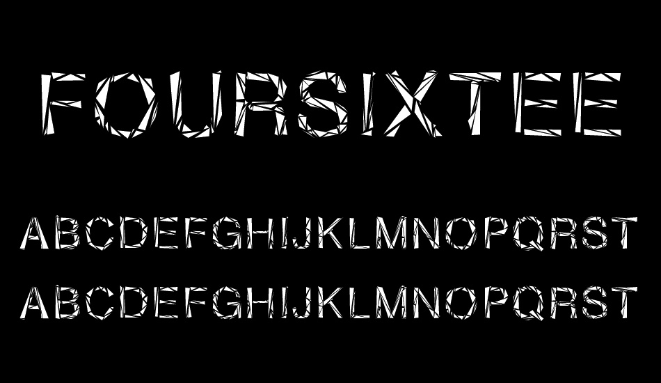 FourSixteenSixteen font