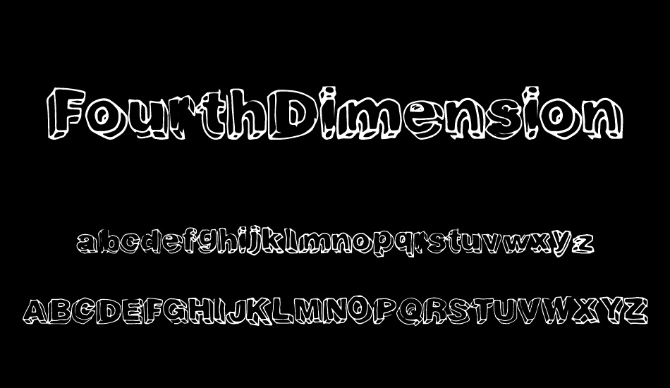 FourthDimension font