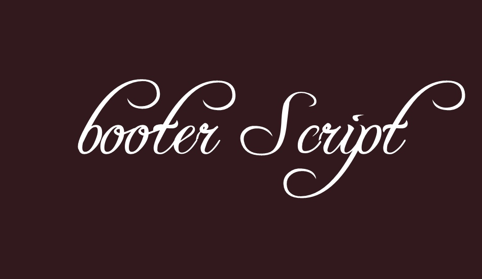 Freebooter Script free font