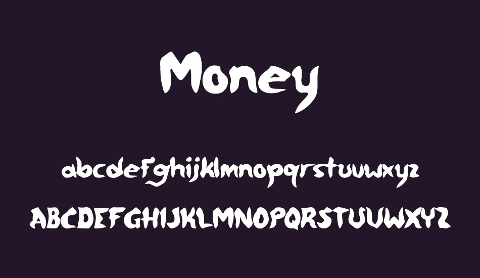 FreeMoney font