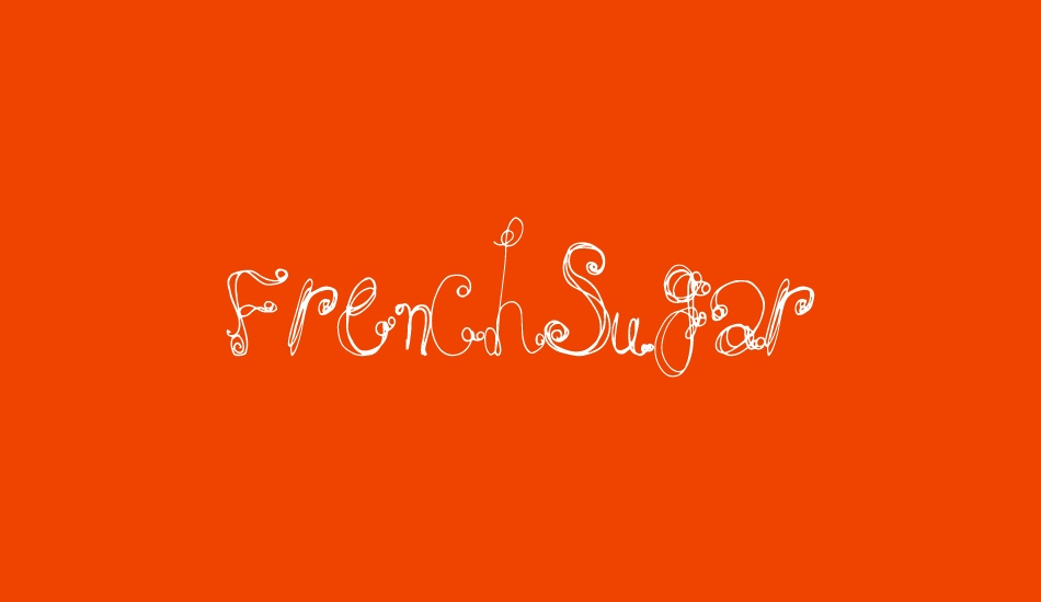 FrenchSugar font big