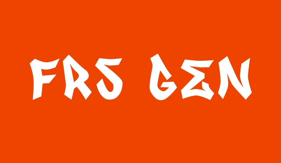 FRS GENUINO font big