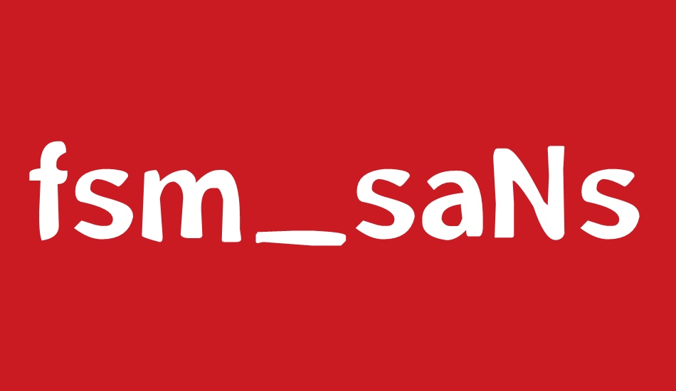 fsm_sans font big