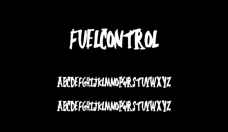 FuelControl font