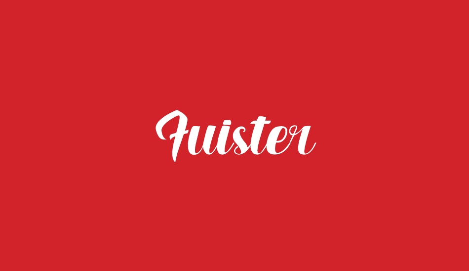 Fuister font big