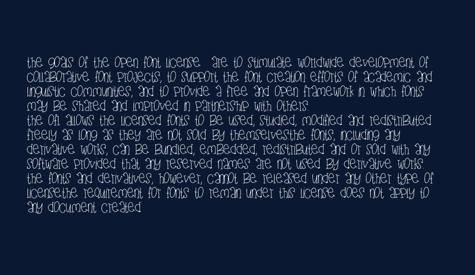 fun fragment font 1