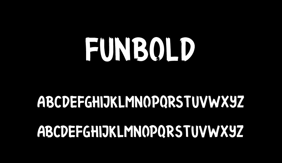 Funbold font