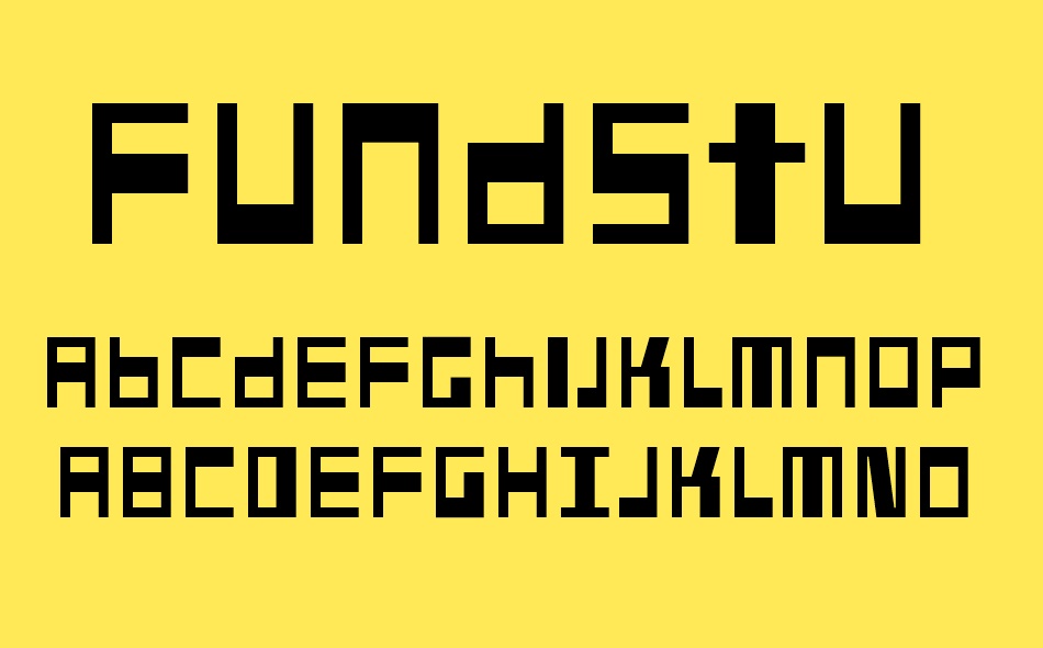 Fundstueck font